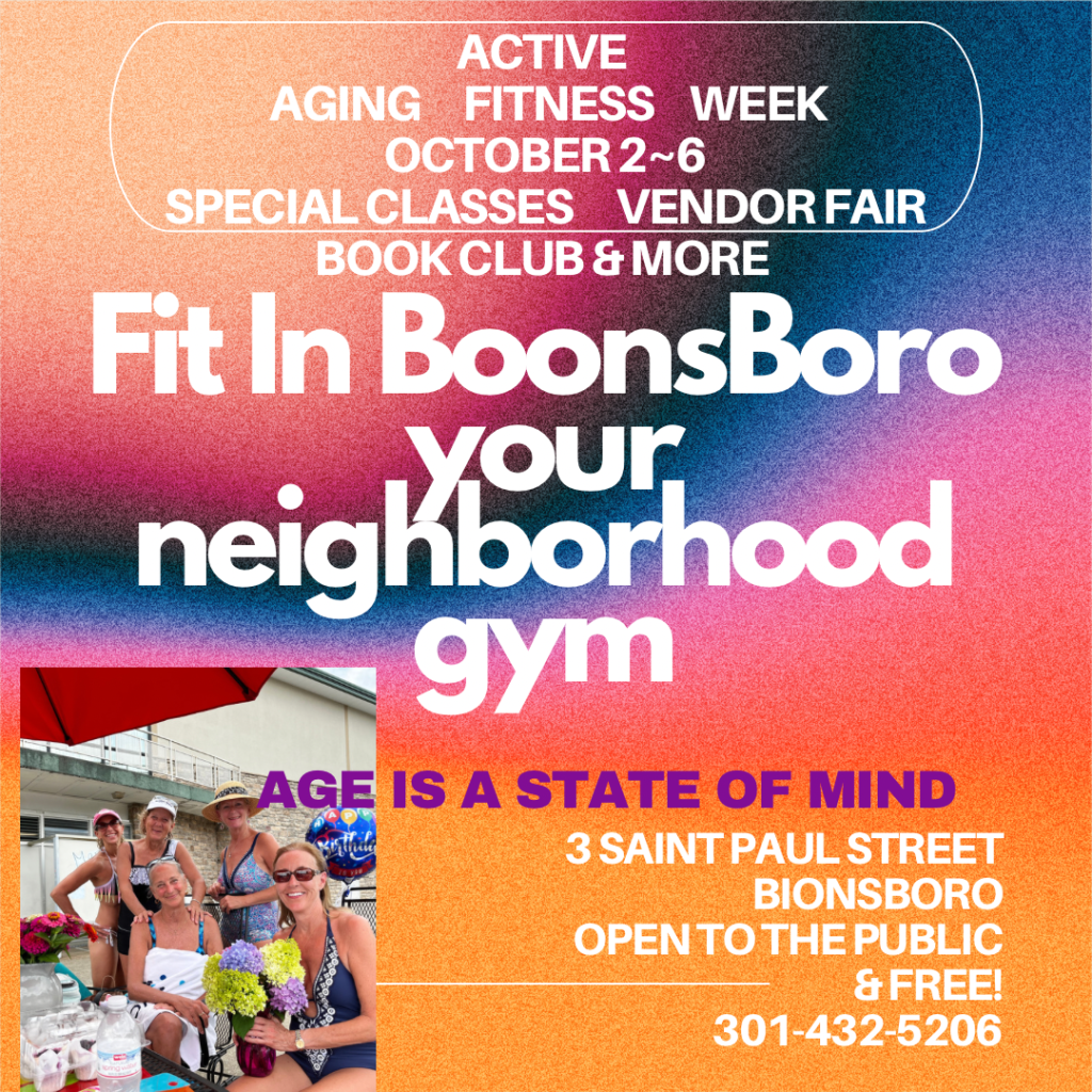 Active Aging Fitness Week Info