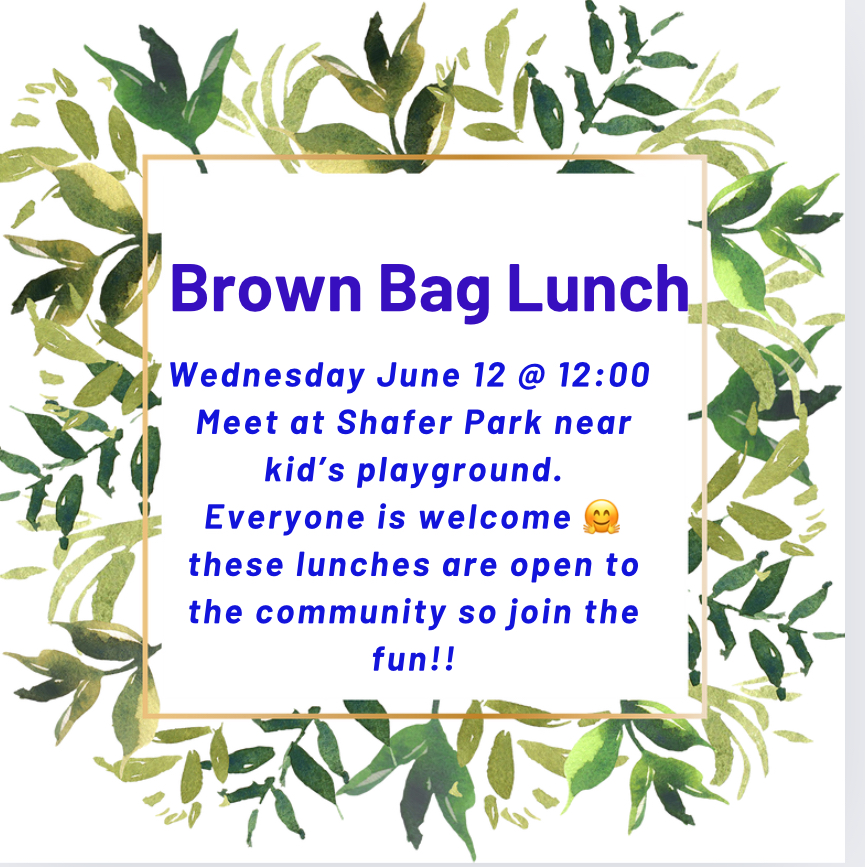Brown Bag Lunch info