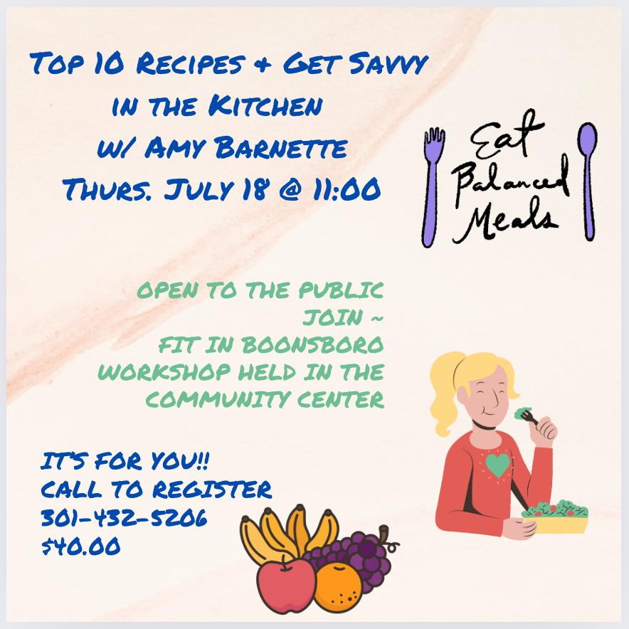 Get Savvy in Kitchen info