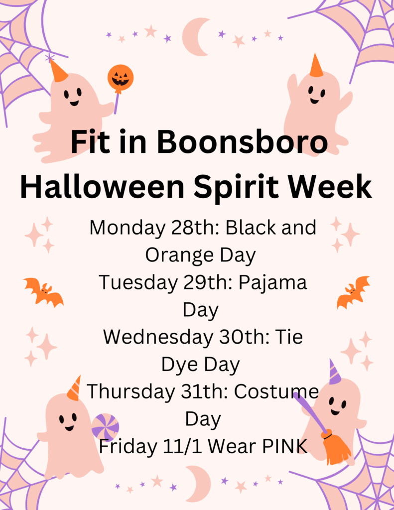 Spirit Week info
