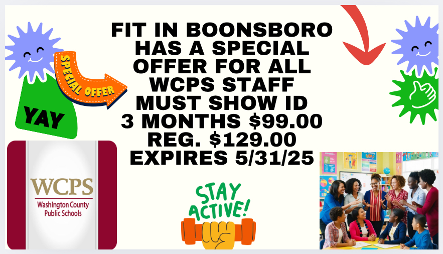 Fit Special Deal for WCPS special offer